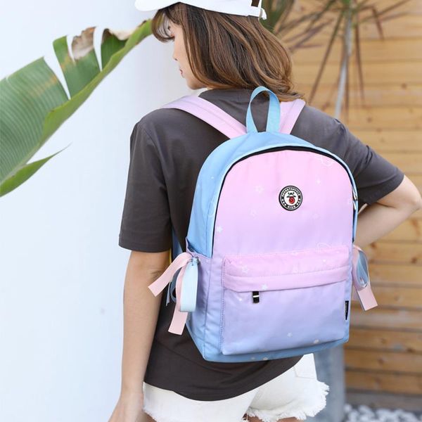 backpack gradient color fashion schoolbag colorful personalized teenager student school for girl boy children book bag
backpack gradient color fashion schoolbag colorful personalized teenager student school for girl boy children book bag