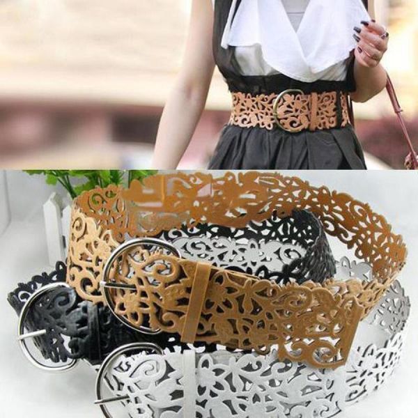 belts 2021 fashion lady wide hollow flower faux leather waistband waist strap bel easily adjust for wedding party dress, Black;brown
belts 2021 fashion lady wide hollow flower faux leather waistband waist strap bel easily adjust for wedding party dress, Black;brown