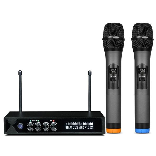 wireless microphone system karaoke dual handheld for computer speaker studio party microphones
wireless microphone system karaoke dual handheld for computer speaker studio party microphones