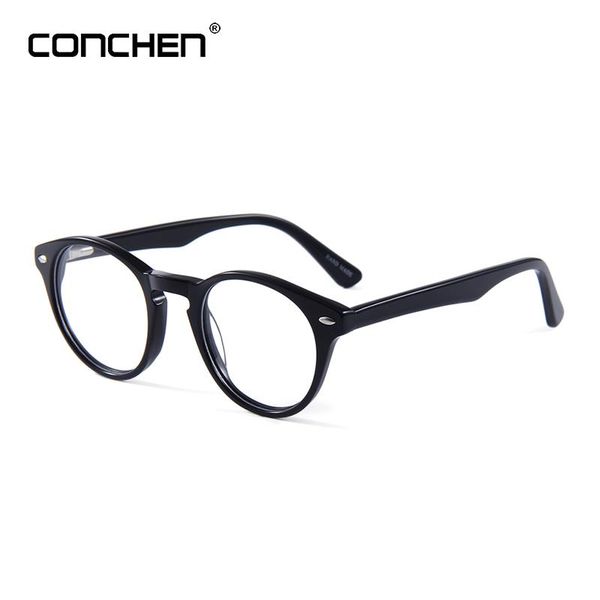 fashion sunglasses frames conchen acetate eye glasses frame for men vintage round circle myopia eyeglasses 2021 arrival male eyewear designe, Black
fashion sunglasses frames conchen acetate eye glasses frame for men vintage round circle myopia eyeglasses 2021 arrival male eyewear designe, Black