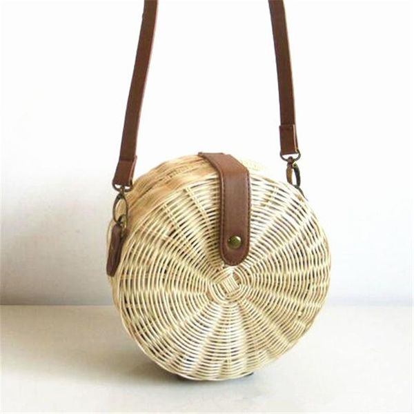 storage bags handmade woven rattan bag knitting straw women beach circle handbags summer sling shoulder clutch travel
storage bags handmade woven rattan bag knitting straw women beach circle handbags summer sling shoulder clutch travel