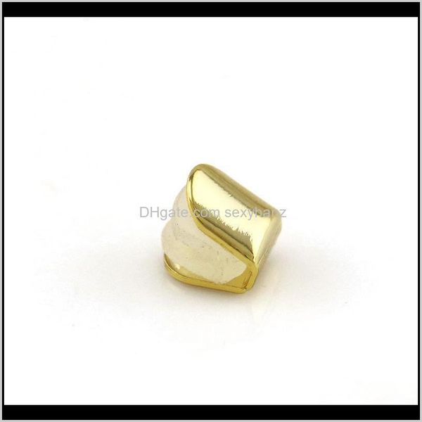 grillz, body drop delivery 2021 hip hop single metal gold color tooth cap jewelry glossy simple grillz women fashion dental grills accessori, Black 
grillz, body drop delivery 2021 hip hop single metal gold color tooth cap jewelry glossy simple grillz women fashion dental grills accessori, Black