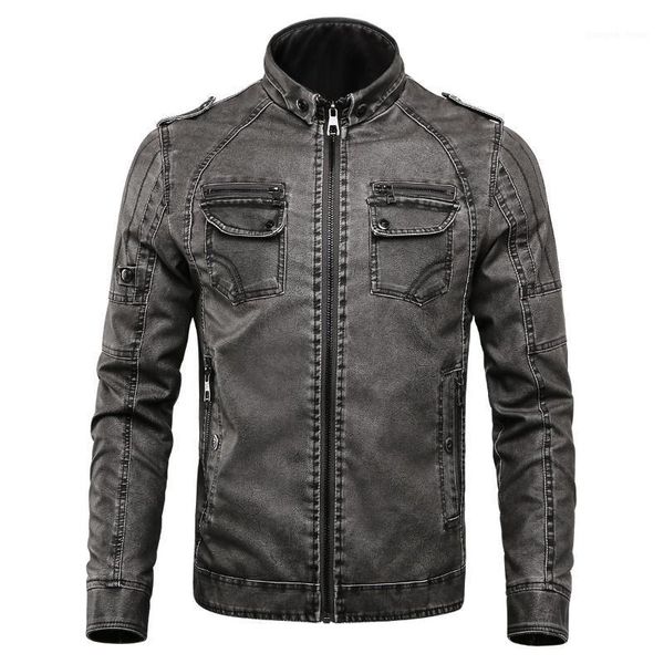 mens grey flight jacket motorcycle plus size boys long sleeve faux leather loose vintage pu thick warm coat men's fur &, Black
mens grey flight jacket motorcycle plus size boys long sleeve faux leather loose vintage pu thick warm coat men's fur &, Black