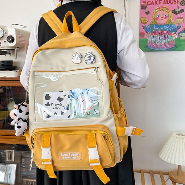 kawaii girl backpack fashion leisure women travel bagpack cute school bag for teenage bookbag femal mochila waterproof bags
kawaii girl backpack fashion leisure women travel bagpack cute school bag for teenage bookbag femal mochila waterproof bags