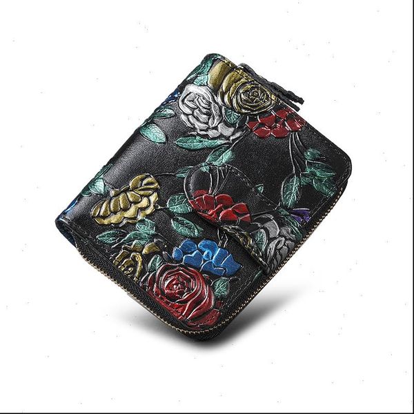 genuine leather purse wallet female 3d embossing ladies personality retro short clutch wallets women coin purses holders, Red;black
genuine leather purse wallet female 3d embossing ladies personality retro short clutch wallets women coin purses holders, Red;black