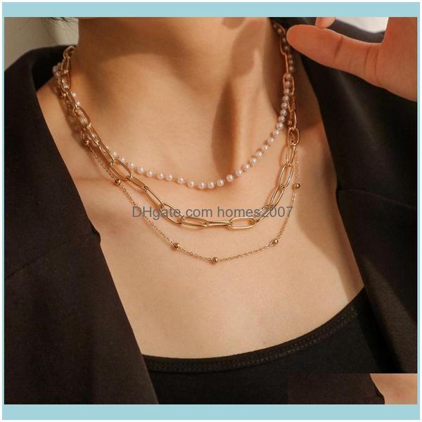 necklaces & pendants jewelrywomens necklace fashion pearl multilayer ladies jewelry gifts chains drop delivery 2021 m2xiz, Silver
necklaces & pendants jewelrywomens necklace fashion pearl multilayer ladies jewelry gifts chains drop delivery 2021 m2xiz, Silver