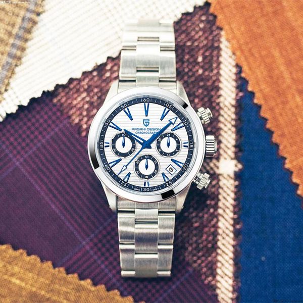 wristwatches 2021 pagani design men quartz watches japan vk63 clock automatic date luxury chronograph reloj hombre, Slivery;brown
wristwatches 2021 pagani design men quartz watches japan vk63 clock automatic date luxury chronograph reloj hombre, Slivery;brown