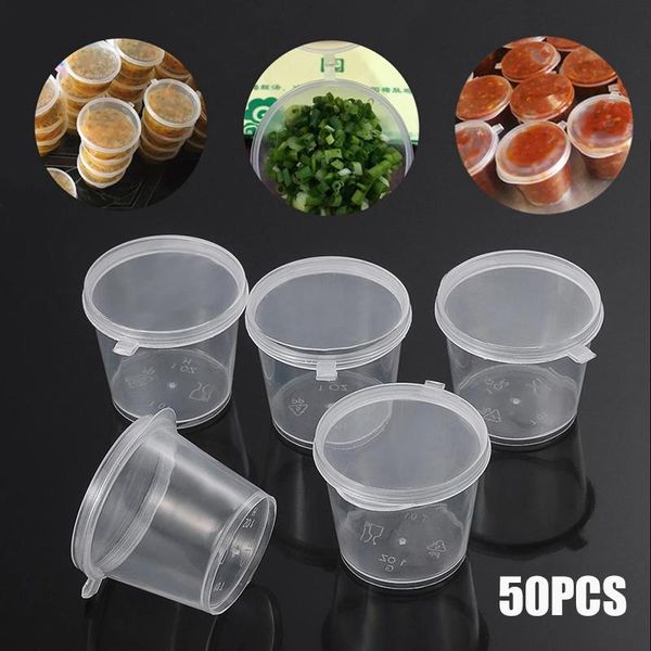 storage bottles & jars 50 pcs 25ml disposable plastic takeaway siamese sauce cup containers seasoning side dishes package box with lids
storage bottles & jars 50 pcs 25ml disposable plastic takeaway siamese sauce cup containers seasoning side dishes package box with lids