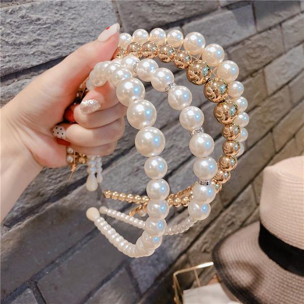 hair accessories fashion big pearl headband ladies wedding bridal girl headdress jewelry
hair accessories fashion big pearl headband ladies wedding bridal girl headdress jewelry