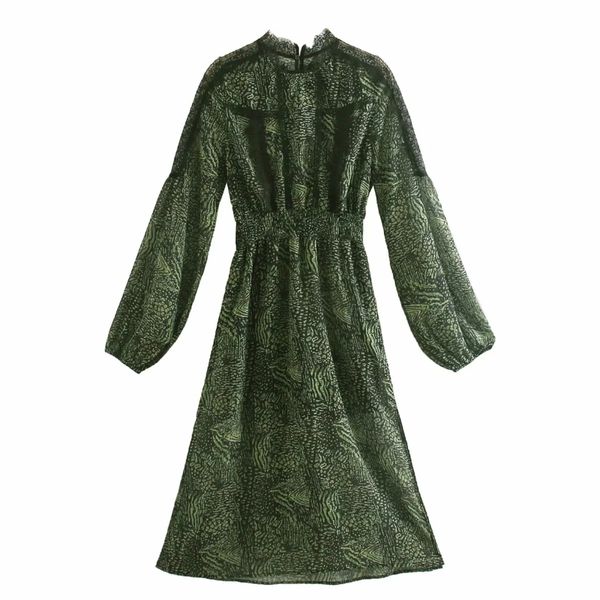 spring women vintage print chiffon side slit midi dress female long sleeve clothes loose vestido d7079 210430, Black;gray
spring women vintage print chiffon side slit midi dress female long sleeve clothes loose vestido d7079 210430, Black;gray
