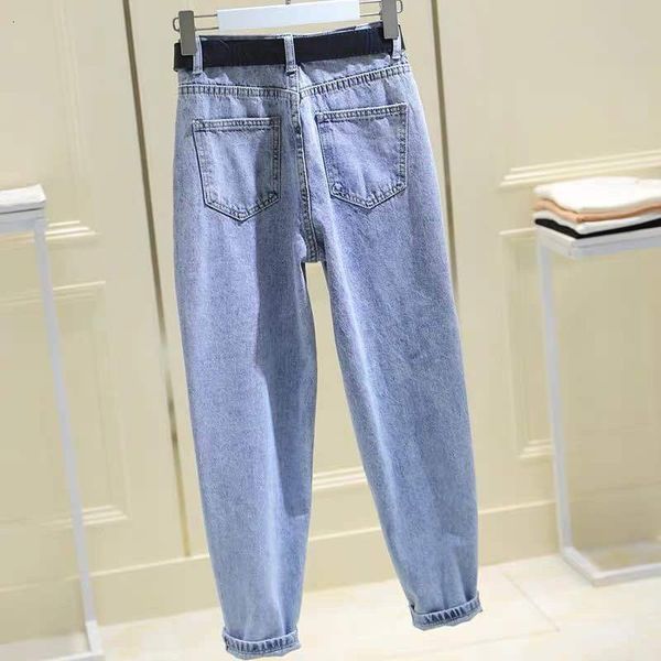women spring autumn fashion denim pants female high waist harem jeans ladies casual streetwear trousers pantalon femme j01, Blue
women spring autumn fashion denim pants female high waist harem jeans ladies casual streetwear trousers pantalon femme j01, Blue