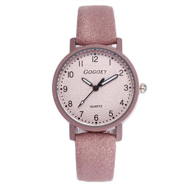 wristwatches 2021 stylish scrub leather band women watches pink dial quartz student girls wrist watch lady bracelet, Slivery;brown
wristwatches 2021 stylish scrub leather band women watches pink dial quartz student girls wrist watch lady bracelet, Slivery;brown