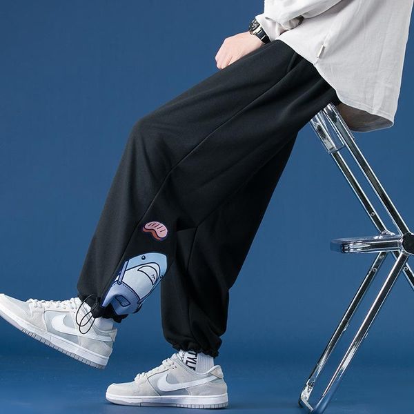 men's pants autumn wide leg casual korean fashion versatile straight tube loose and winter nine point sports, Black
men's pants autumn wide leg casual korean fashion versatile straight tube loose and winter nine point sports, Black