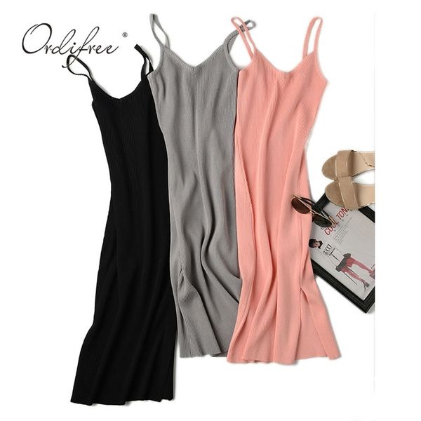 autumn summer women knitted sweater dress solid slim casual basic 210513, Black;gray
autumn summer women knitted sweater dress solid slim casual basic 210513, Black;gray