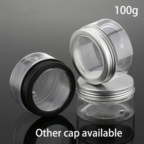 storage bottles & jars 100g empty plastic jar 100ml cosmetic lotion cream container refillable honey gel candy spice travel packaging small
storage bottles & jars 100g empty plastic jar 100ml cosmetic lotion cream container refillable honey gel candy spice travel packaging small