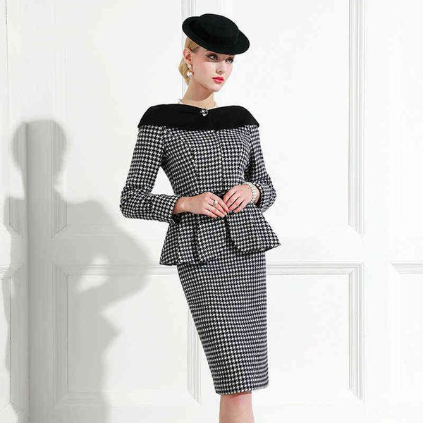 hepburn style celebrity double-sided wool tweed fashion professional suit skirt women's winter temperament two-piece set 211119, White
hepburn style celebrity double-sided wool tweed fashion professional suit skirt women's winter temperament two-piece set 211119, White