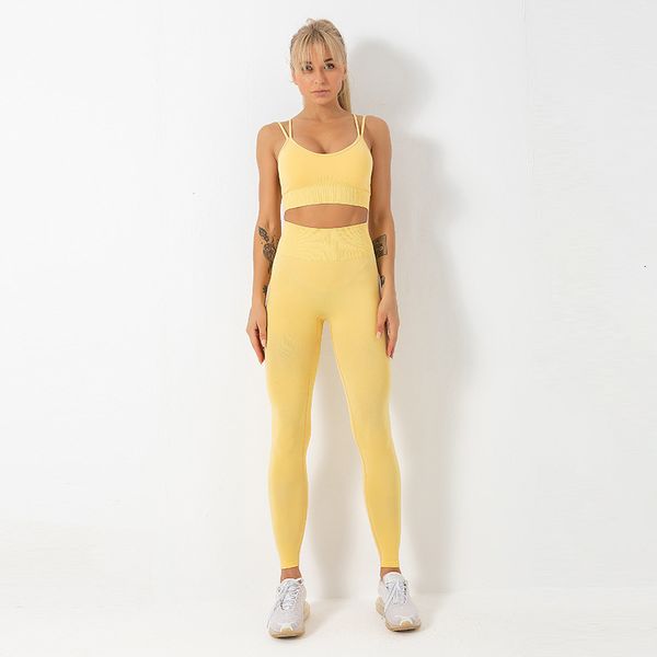 women's tracksuits seamless suit for fitness clothing sportswear push up sports bra leggings 2 piece gym yoga set yellow red fcww, Gray
women's tracksuits seamless suit for fitness clothing sportswear push up sports bra leggings 2 piece gym yoga set yellow red fcww, Gray