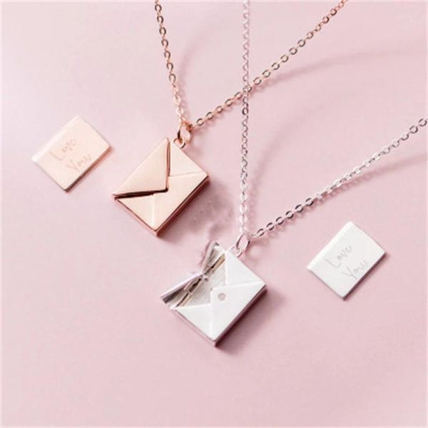 chains pendant necklace women envelope lover letter gifts for girlfriend wholesale, Silver
chains pendant necklace women envelope lover letter gifts for girlfriend wholesale, Silver