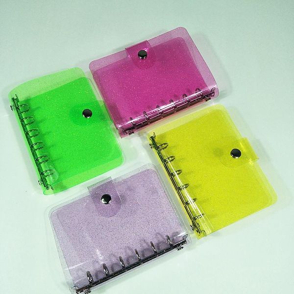 notepads 1pc transparent a7 spiral notebook cover loose ring binder note book planner clip protective case office supplies, Purple;pink
notepads 1pc transparent a7 spiral notebook cover loose ring binder note book planner clip protective case office supplies, Purple;pink