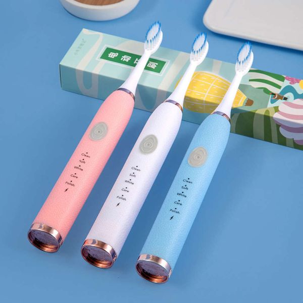 straight color box charging electric toothbrush soft hair four brush head charging line
straight color box charging electric toothbrush soft hair four brush head charging line