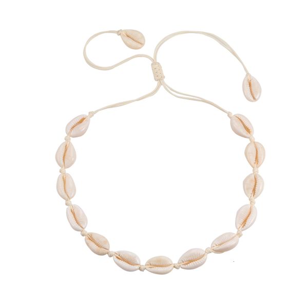 shells new neckalce boho women summer beach choker black white rope neck chain natural shell chains jewelry, Silver
shells new neckalce boho women summer beach choker black white rope neck chain natural shell chains jewelry, Silver