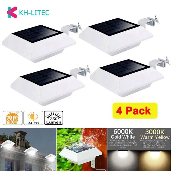 solar lamps khlitec 4pcs power gutter lights 6 led light sensor wall outdoor lamp street fence garden
solar lamps khlitec 4pcs power gutter lights 6 led light sensor wall outdoor lamp street fence garden