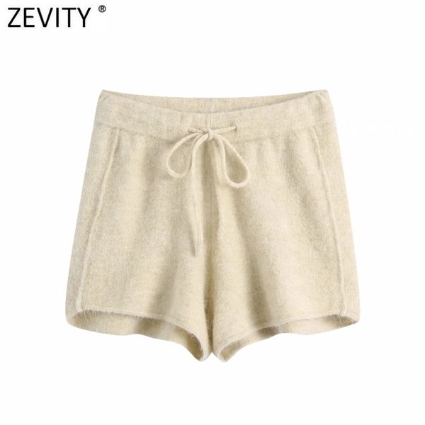 women fashion solid color lace up waist knitting shorts ladies streetwear chic casual slim pantalone cortos p980 210420, White;black
women fashion solid color lace up waist knitting shorts ladies streetwear chic casual slim pantalone cortos p980 210420, White;black