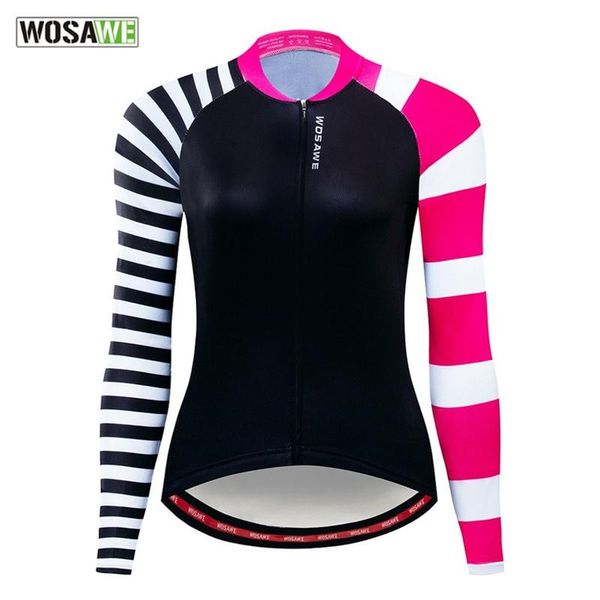 racing jackets wosawe s- women's cycling jersey long sleeve clothing breathable quick dry cycle road mountain bike bicycle, Black;red
racing jackets wosawe s- women's cycling jersey long sleeve clothing breathable quick dry cycle road mountain bike bicycle, Black;red