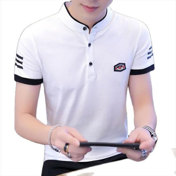 short sleeve tee shirt men polos casual solid color breathable brand clothes m 3xl, White;black
short sleeve tee shirt men polos casual solid color breathable brand clothes m 3xl, White;black