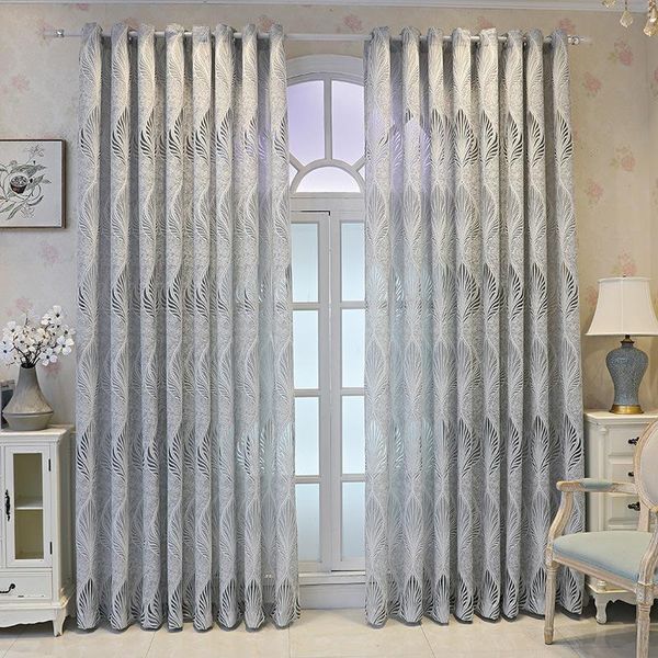 gray simple modern leaf gauze luxury curtain translucent and opaque semi-blackout curtains for living dining room bedroom & drapes
gray simple modern leaf gauze luxury curtain translucent and opaque semi-blackout curtains for living dining room bedroom & drapes