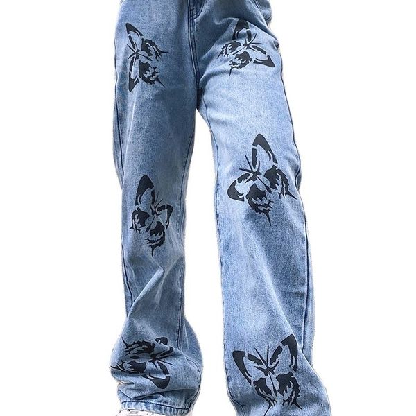 70% off outlet online women loose jeans fashion butterfly print trousers boyfriend denim long pants global drop shipping s l, Blue
70% off outlet online women loose jeans fashion butterfly print trousers boyfriend denim long pants global drop shipping s l, Blue