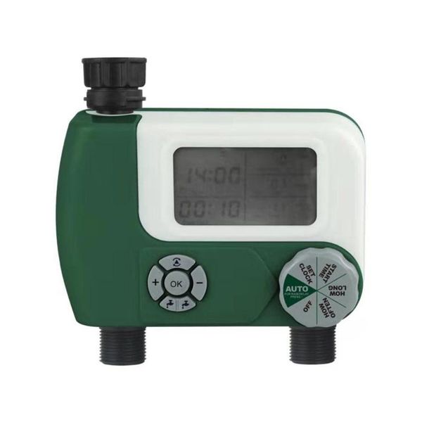 watering equipments automatic timer garden irrigation control device digital 2-outlet for home
watering equipments automatic timer garden irrigation control device digital 2-outlet for home
