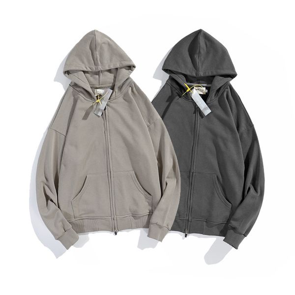2021 autumn winter designer brand stone sweater evergreen hooded zipper with velvet men women's casual loose and versatile essentials h, Black
2021 autumn winter designer brand stone sweater evergreen hooded zipper with velvet men women's casual loose and versatile essentials h, Black