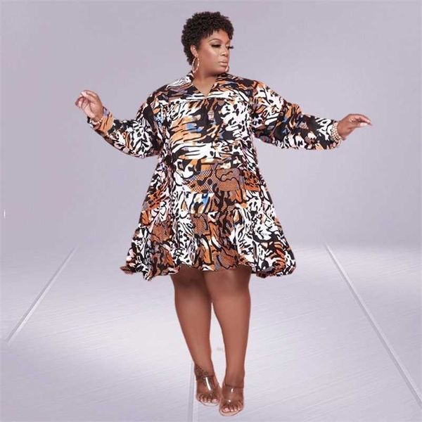dress 5xl plus size women clothing leopard losse midi shirts dresses fashion long sleeve fall clothes wholesale drop 211106, Black
dress 5xl plus size women clothing leopard losse midi shirts dresses fashion long sleeve fall clothes wholesale drop 211106, Black