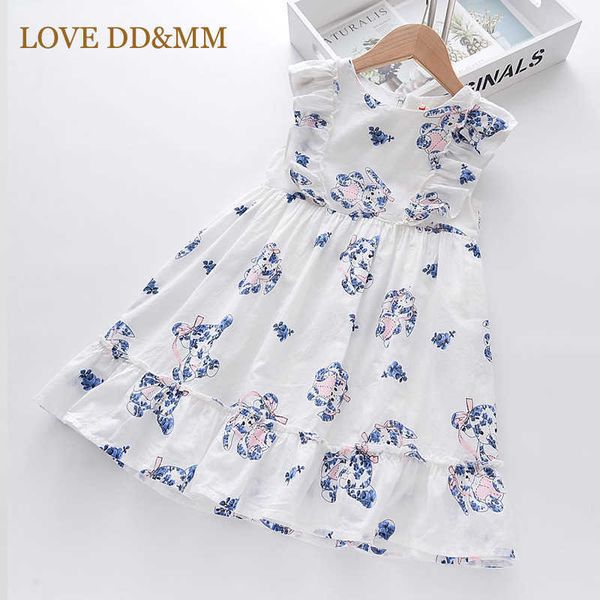 love dd&mm girls dresses summer princess kids wedding party vestidos toddler clothes sweet cartoon print dress 3-7 years 210715, Red;yellow
love dd&mm girls dresses summer princess kids wedding party vestidos toddler clothes sweet cartoon print dress 3-7 years 210715, Red;yellow