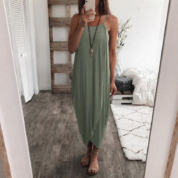 summer slip cotton dress women irregular long loose solid color plus size s-3xl boho maxi dresses female vestidos casual, Black;gray
summer slip cotton dress women irregular long loose solid color plus size s-3xl boho maxi dresses female vestidos casual, Black;gray