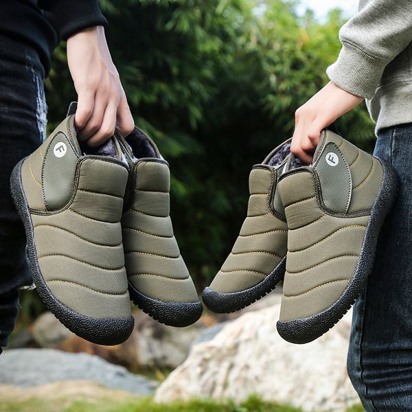 man women fashion waterproof casual cotton cloth boots male female winter keep warm outdoor slip-on leisure ankle sneaker, Black
man women fashion waterproof casual cotton cloth boots male female winter keep warm outdoor slip-on leisure ankle sneaker, Black
