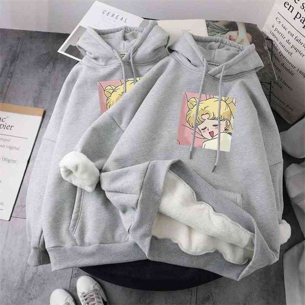 women's hoodies & sweatshirts cashmere sweater autumn winter plush hooded korean version of ins fashion students' loose and lazy c, Black
women's hoodies & sweatshirts cashmere sweater autumn winter plush hooded korean version of ins fashion students' loose and lazy c, Black
