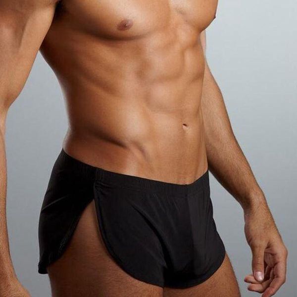 underpants fashion sleepwear loose comfy men's boxer pajamas side split underwear shorts panties trunk sexy, Black;white
underpants fashion sleepwear loose comfy men's boxer pajamas side split underwear shorts panties trunk sexy, Black;white