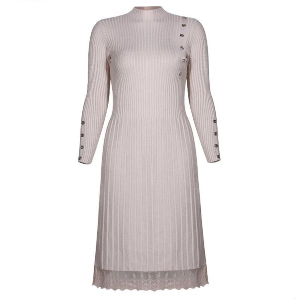 casual dresses fanco autumn and winter long sleeve button lace patchwork women knitted sweater dress solid color o-neck high waist vintage, Black;gray
casual dresses fanco autumn and winter long sleeve button lace patchwork women knitted sweater dress solid color o-neck high waist vintage, Black;gray