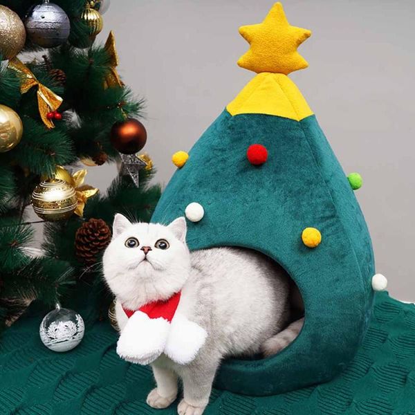 cat beds & furniture pet house christmas tree shape bed dog nest puppy cave washable mat warm soft winter supplies
cat beds & furniture pet house christmas tree shape bed dog nest puppy cave washable mat warm soft winter supplies