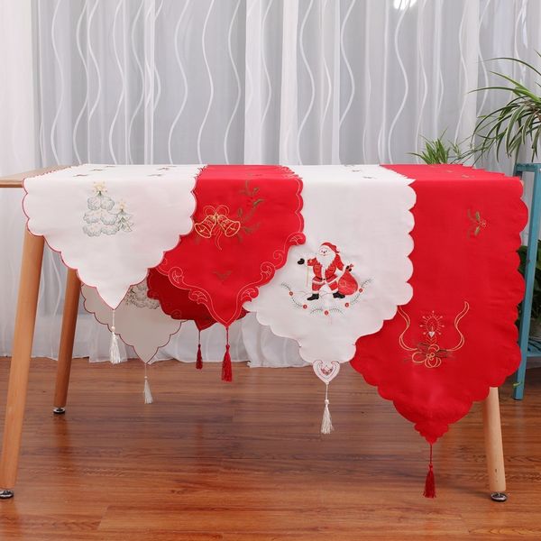 christmas decorations santa claus table flag european embroidered 40 * 175cm decoration
christmas decorations santa claus table flag european embroidered 40 * 175cm decoration