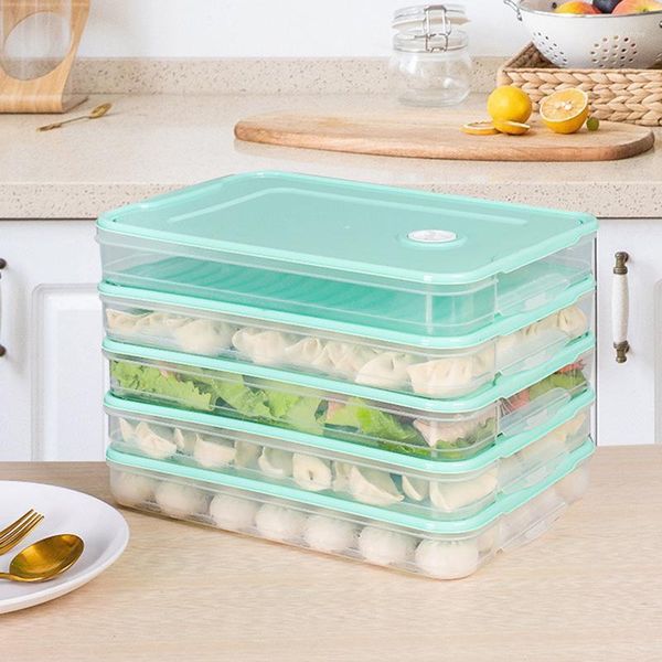 storage bottles & jars 2 pcs household refrigerator multi-layer dumplings box tray kitchen food container plastic containers
storage bottles & jars 2 pcs household refrigerator multi-layer dumplings box tray kitchen food container plastic containers