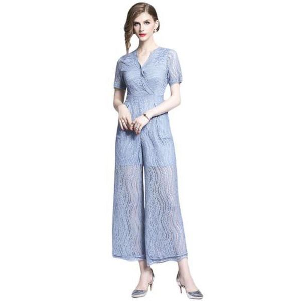 women's jumpsuits & rompers europe and america women clothes 2021 summer high-grade lace bodysuit short sleeve solid slim fashion jumps, Black;white
women's jumpsuits & rompers europe and america women clothes 2021 summer high-grade lace bodysuit short sleeve solid slim fashion jumps, Black;white