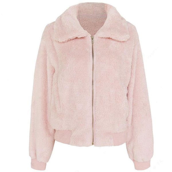 women's fur & faux winter fleece sweatershirt sherpa oversized long fluffy autumn warm wear female turn down collar cropped overcoat, Black
women's fur & faux winter fleece sweatershirt sherpa oversized long fluffy autumn warm wear female turn down collar cropped overcoat, Black
