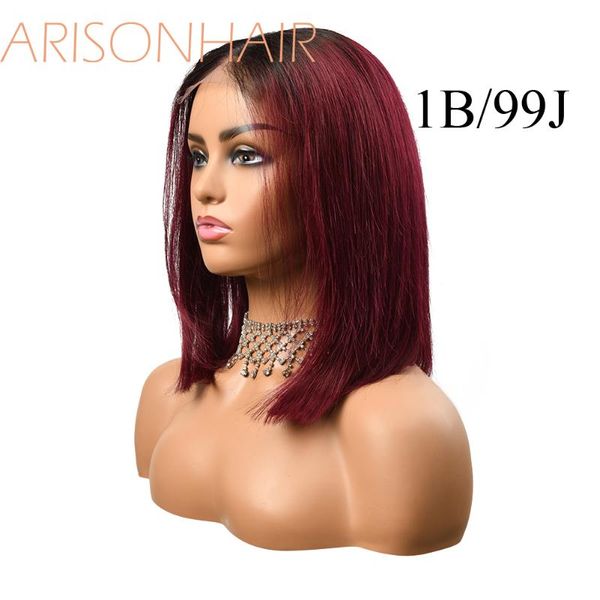 lace wigs straight bob wig 4*4 front human hair remy brazilian short 1/b 99j frontal preplucke, Black;brown
lace wigs straight bob wig 4*4 front human hair remy brazilian short 1/b 99j frontal preplucke, Black;brown