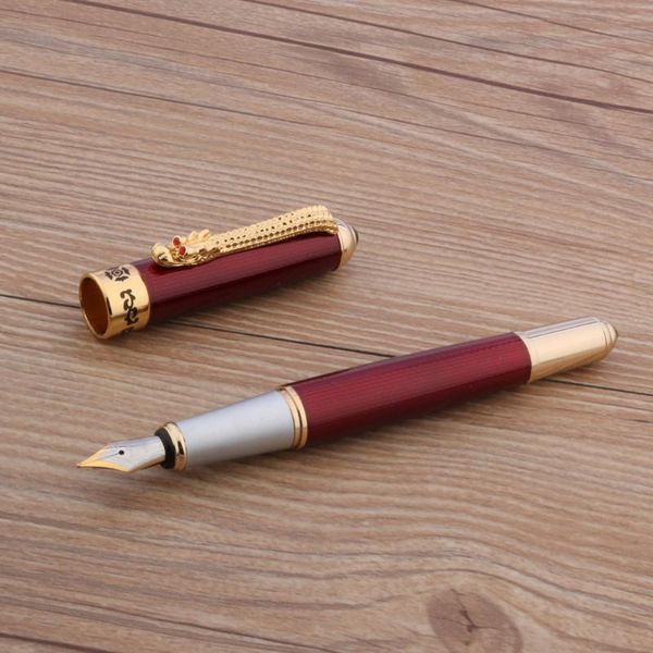 fountain pens jinhao 1000 pen dragon golden red business office school supplies writing
fountain pens jinhao 1000 pen dragon golden red business office school supplies writing