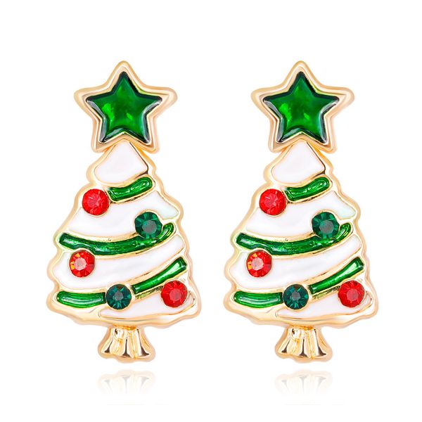 factory special fashion cartoon alloy inlaid diamond christmas tree earrings dan run christmas
factory special fashion cartoon alloy inlaid diamond christmas tree earrings dan run christmas