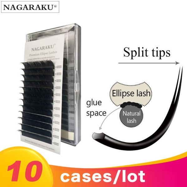 false eyelashes nagaraku 10cases flat ellipse maquiagem split tips shaped natural light magnetic lashes glossy color
false eyelashes nagaraku 10cases flat ellipse maquiagem split tips shaped natural light magnetic lashes glossy color