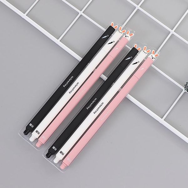 gel pens 3 pcs/lot 0.5mm kawaii pen black ink gelpen for school office exam kids gifts supplies stationery
gel pens 3 pcs/lot 0.5mm kawaii pen black ink gelpen for school office exam kids gifts supplies stationery